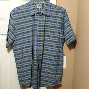 Cinch mens button up shirt.